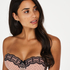 Doutzen Divination padded strapless underwired bra, Rosa
