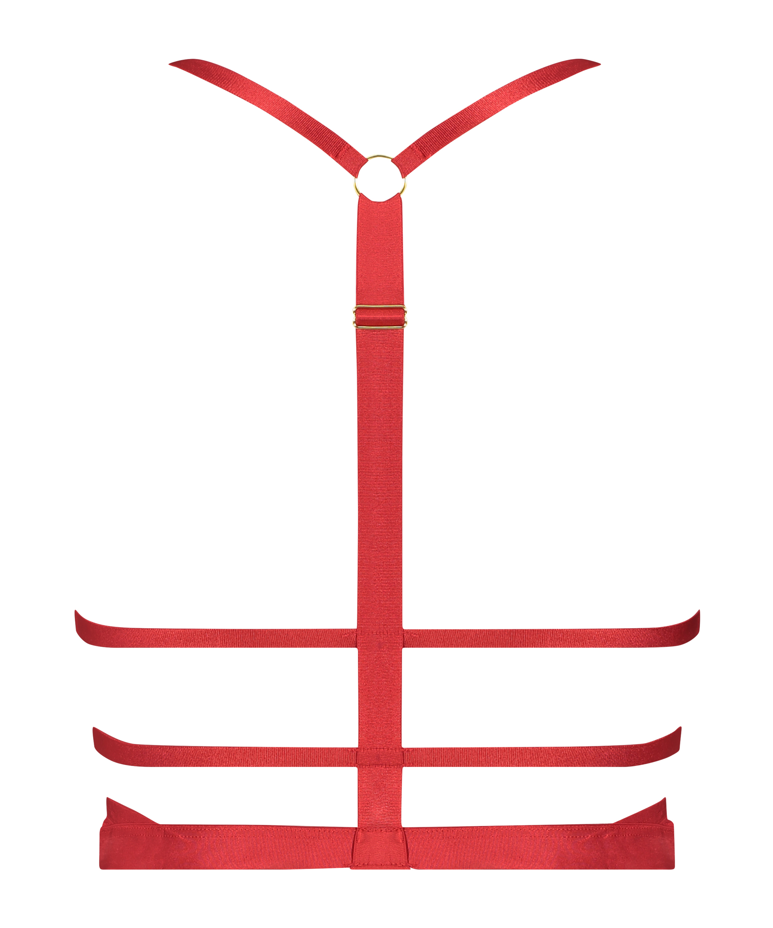 Cindy bralette, R&oslash;d, main