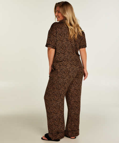 Pysjamatopp Springbreakers, Svart