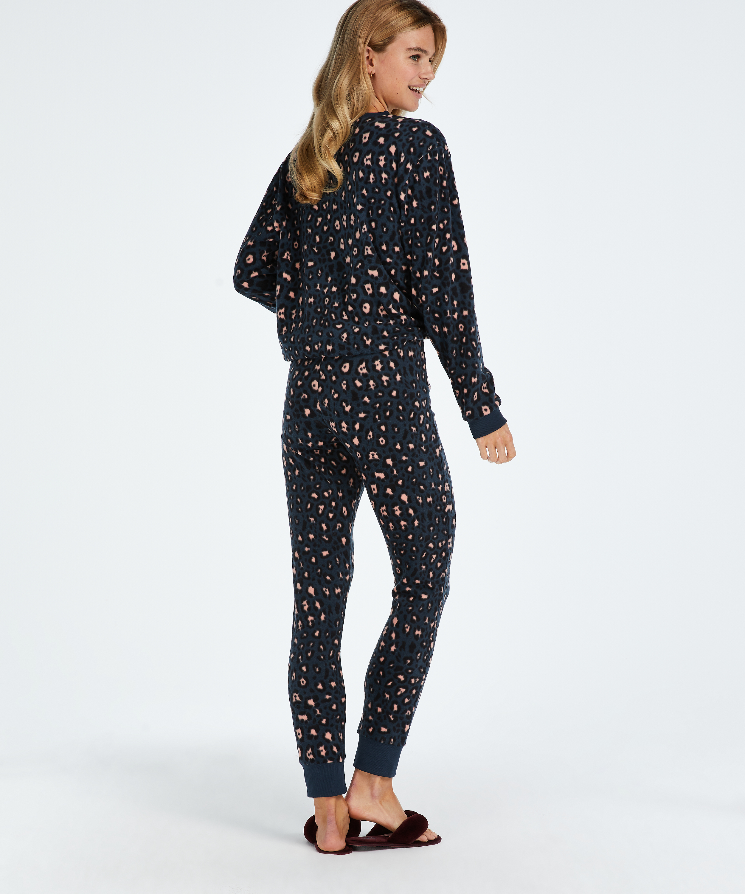 Pyjamaset with Bag, Bl&aring;, main