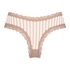 Brasiliansk truse V-shape Mesh, Beige