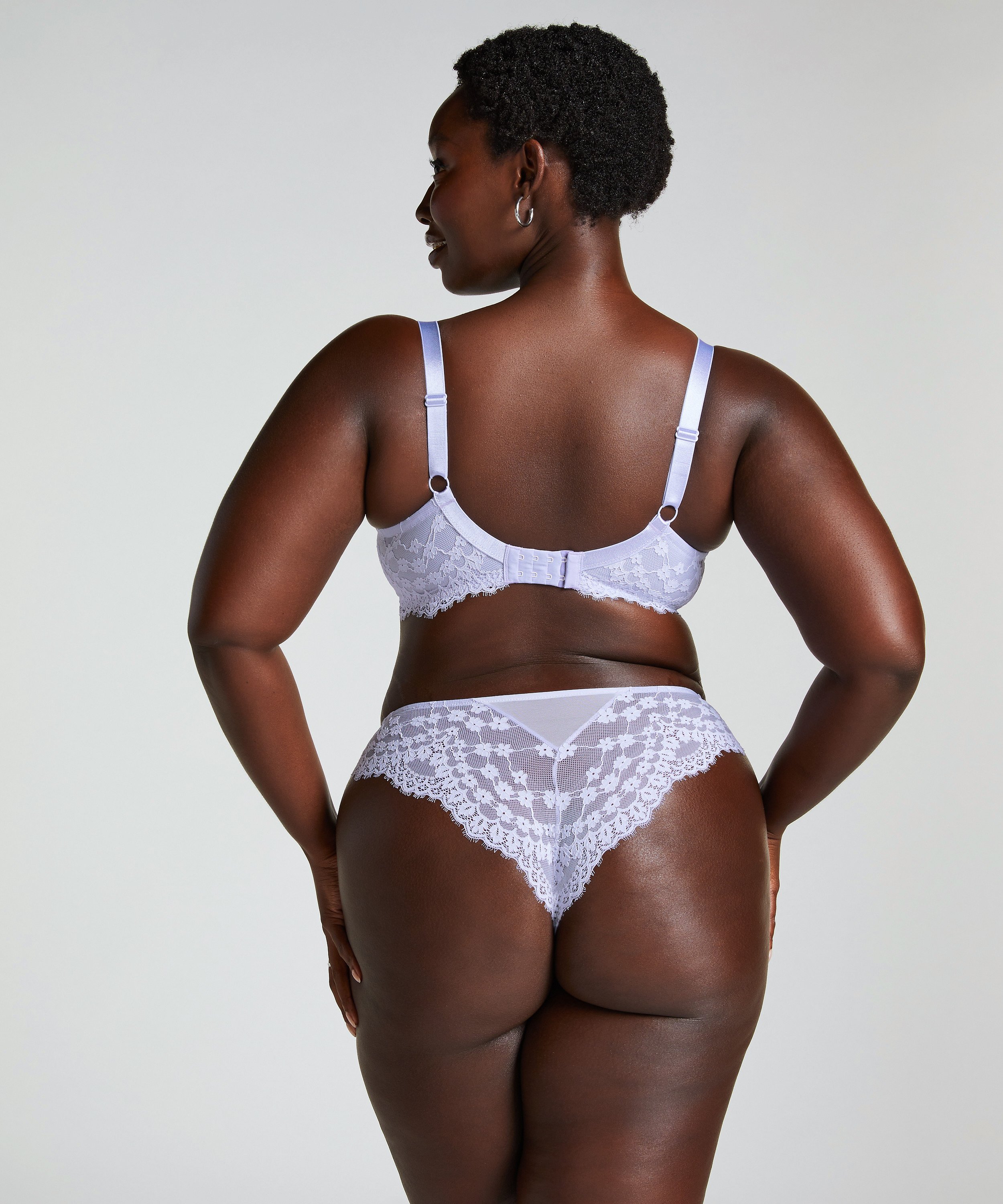 Uvattert bh med b&oslash;yle Daisy, Lilla, main