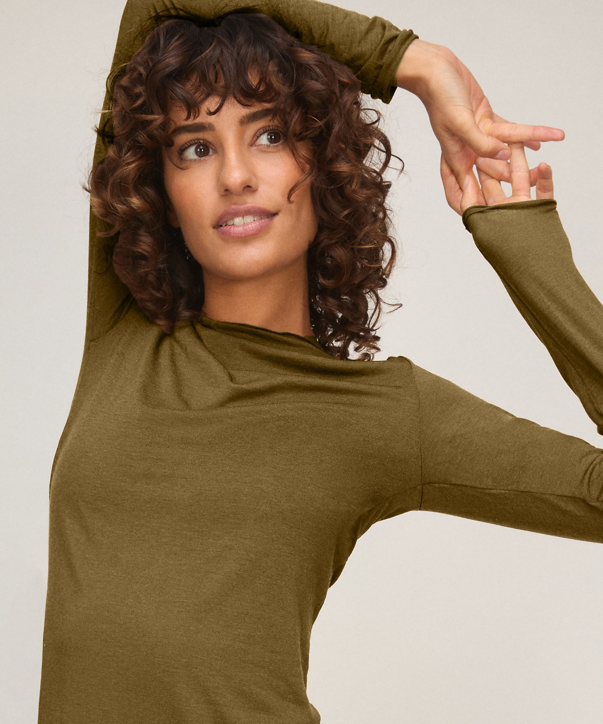 super soft båthals med cashmere skjorte