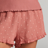 Cotton shorts, Rosa