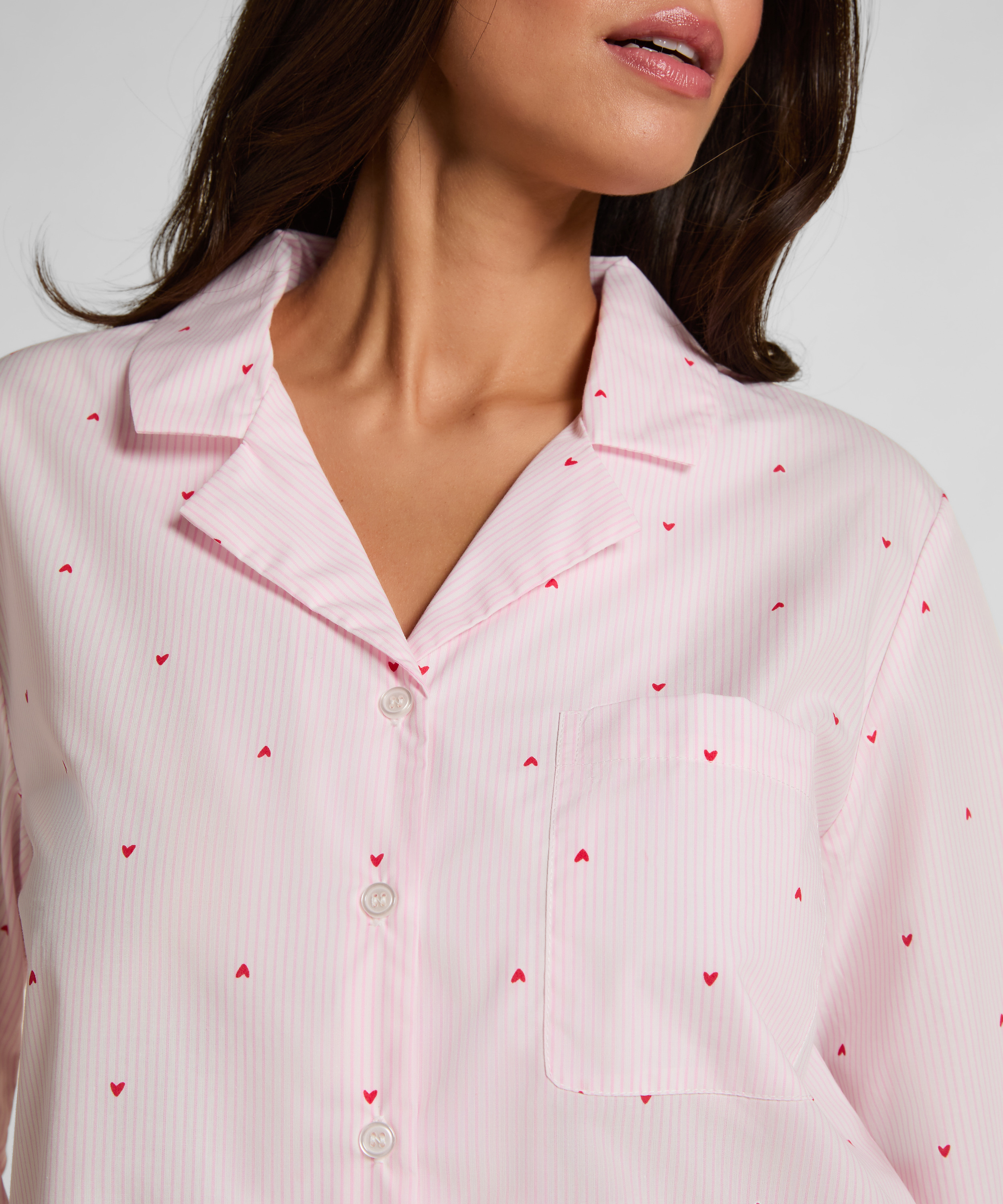 Jakke i bomull, Hvit, main