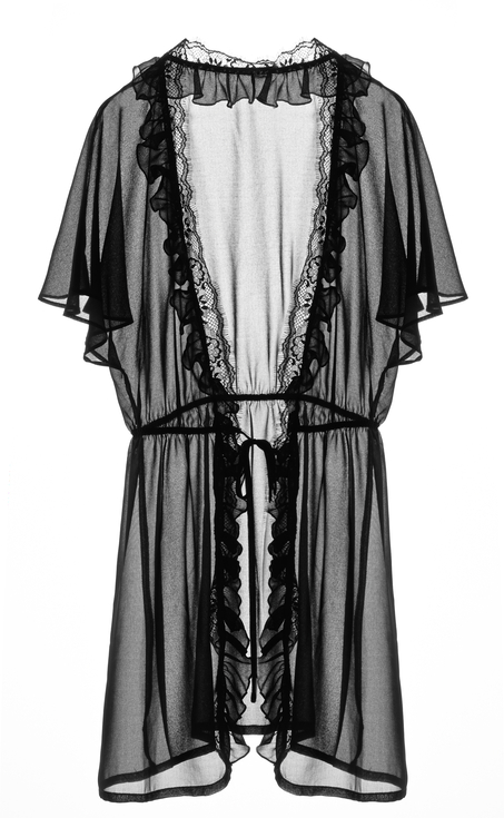 Dressing gown Fantasia, Svart