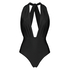 Pagoda High Leg badedrakt, Svart