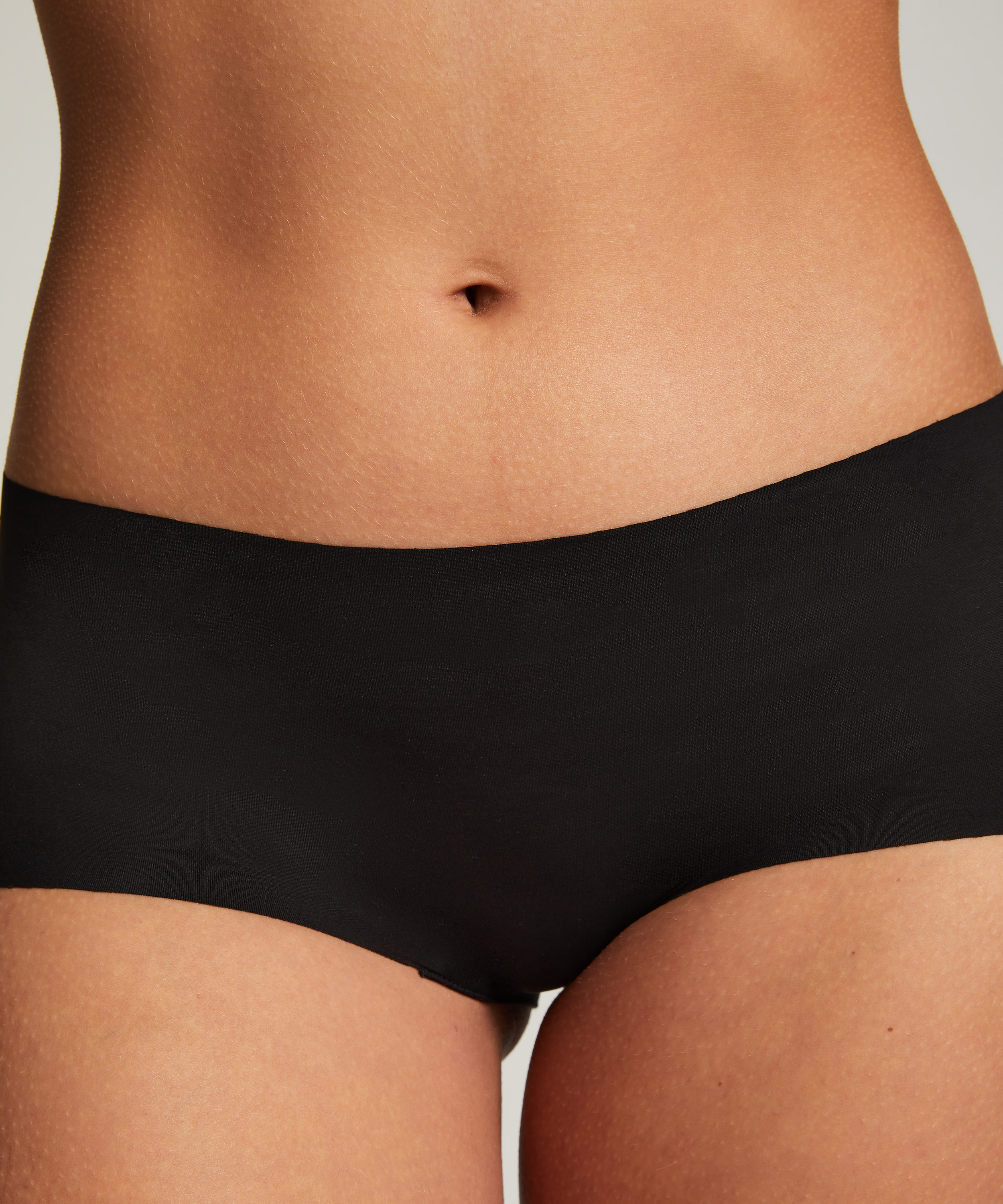 3-pakning Invisible shorts, Svart, main