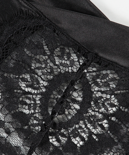 Hannako h&oslash;y g-streng, Svart