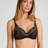 Ufôret BH med bøyle Lily, Svart