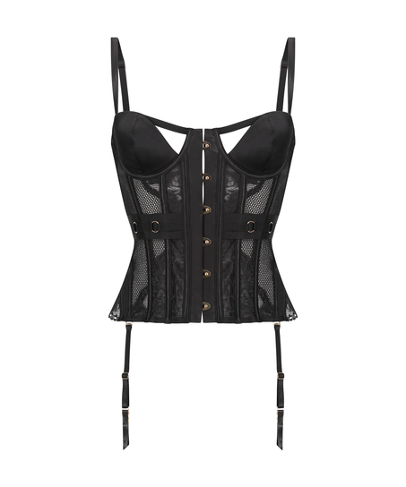 Pleasure bustier, Svart