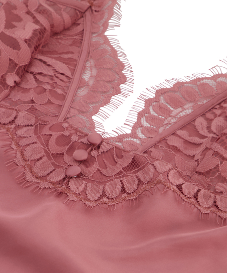 Zara satengunderkjole, Rosa