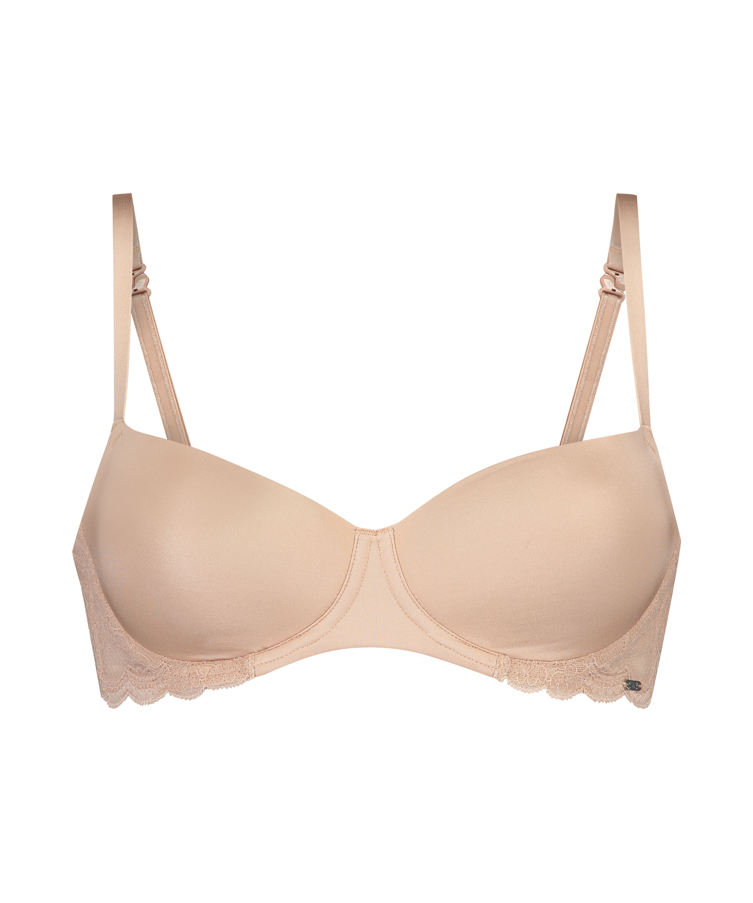 Angie foret BH med bøyle, One & Only, Beige, main