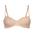 Angie foret BH med bøyle, One & Only, Beige
