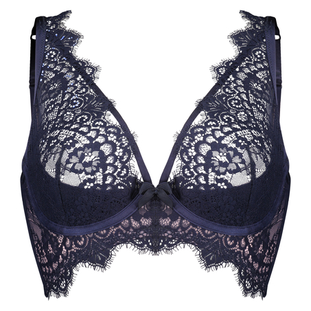 Marilee uforet BH med b&oslash;yle, Bl&aring;