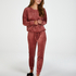 Velours Jogging Bottoms, Rosa