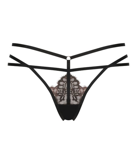 Twiggy g-streng, Svart