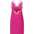 Peonie Slipdress Satin, Rosa