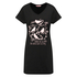 Nightshirt V-neck, Svart