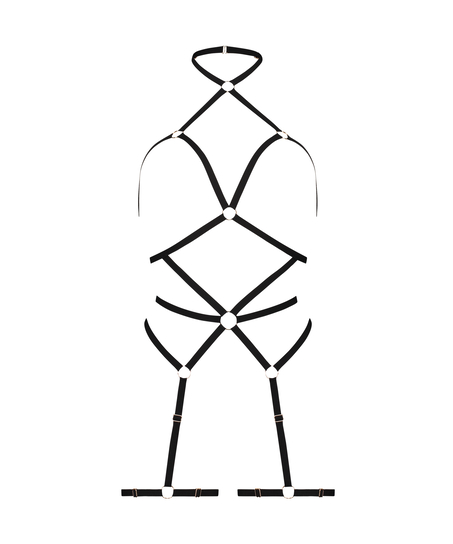 Private Str&oslash;mpeholderbelte, Svart