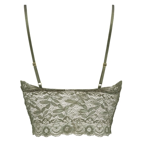 Bralette longline Fancy, Gr&oslash;nn