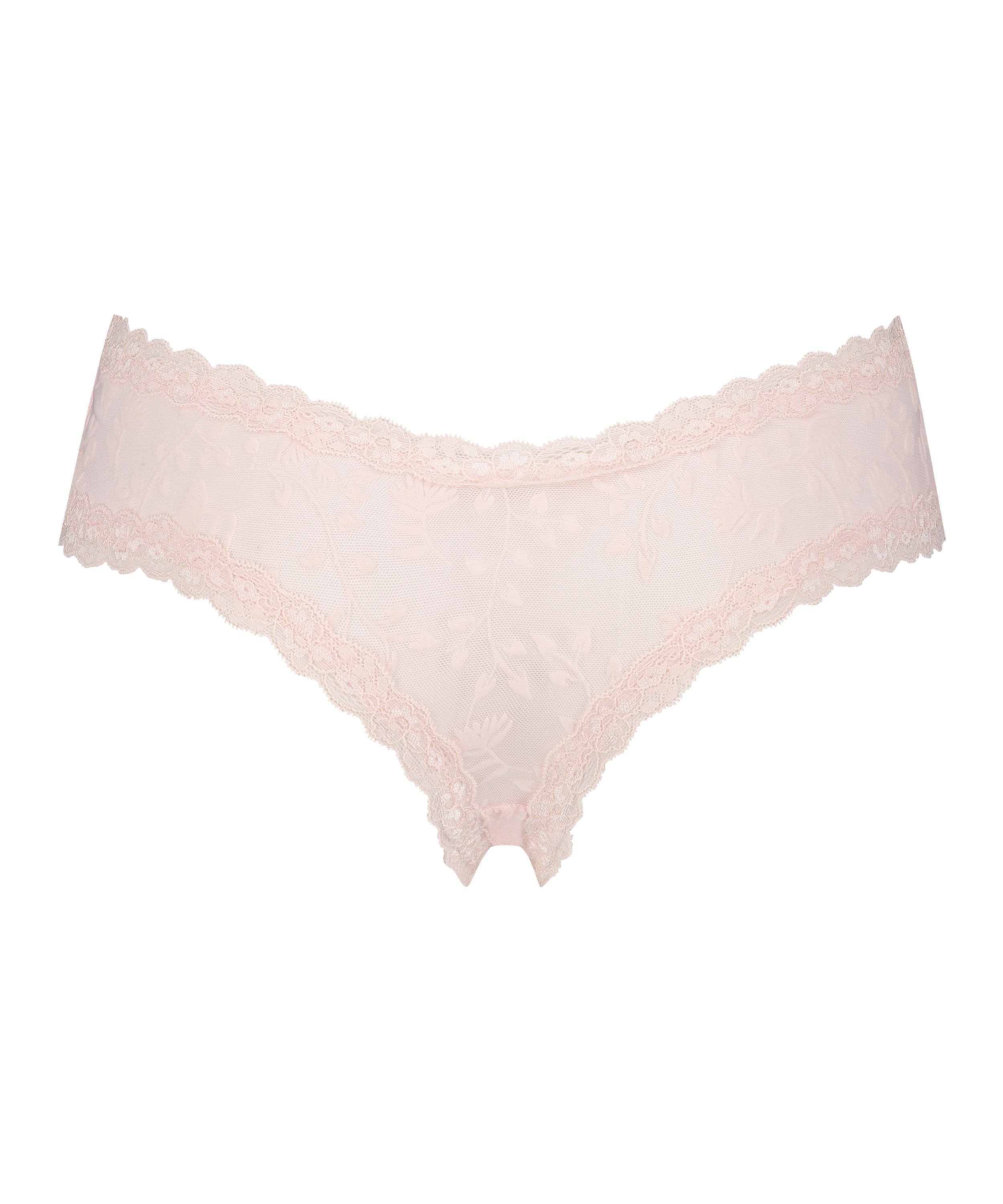 Brasiliansk truse V-shape Mesh, Rosa, main