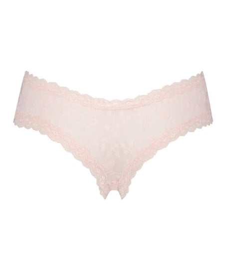 Brasiliansk truse V-shape Mesh, Rosa
