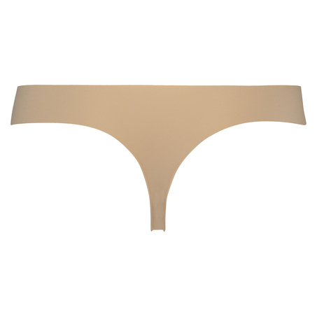 Usynlig grunnleggende thong, Beige