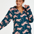 Woven pyjamasjakke lange ermer, Bl&aring;