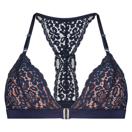 Marina foret triangel-bralette, Blå