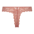 Invisible g-streng Lace Back, Rosa
