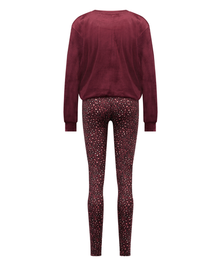 Pyjamaset with Bag, Lilla