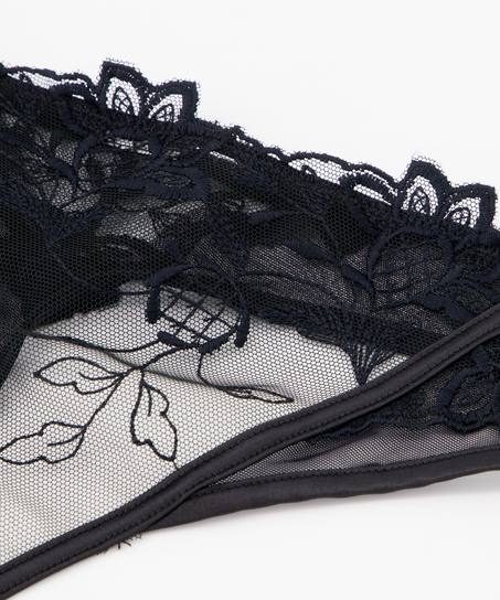 G-streng Inga, Svart