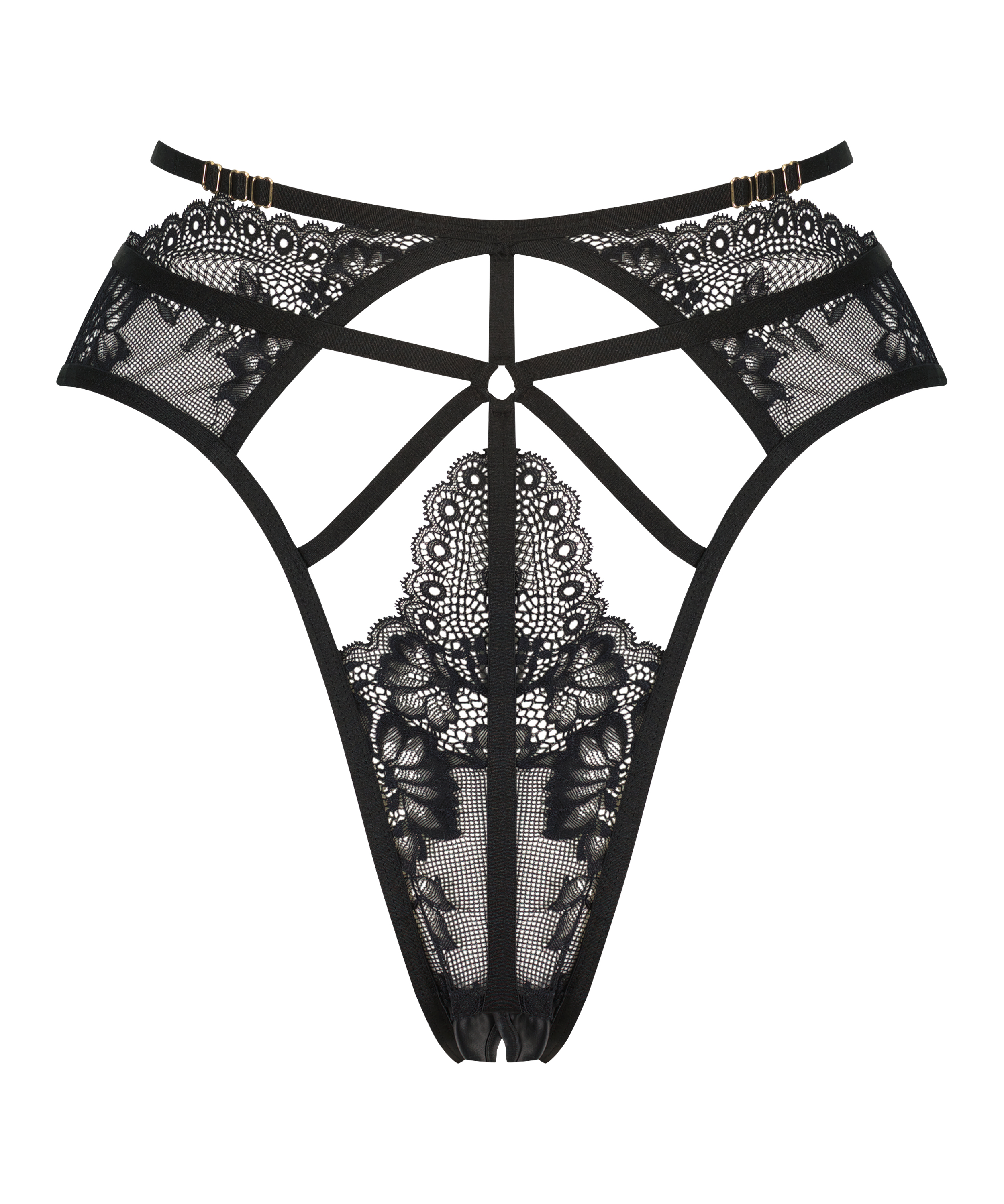 Brazilian med åpent skritt Roxanne, Svart, main