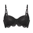 Polstret spile-BH Hannako, Svart