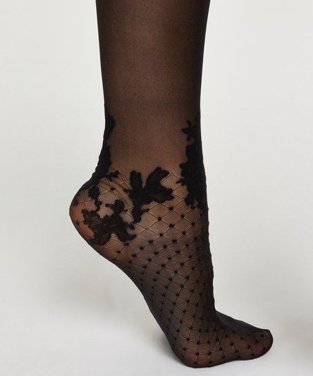 Chase stayups 15 denier Rebecca Mir, Rød