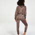 Hoodie Velours, Brun