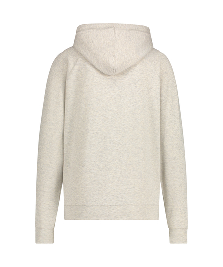 Longsleeved Hoodie, Beige
