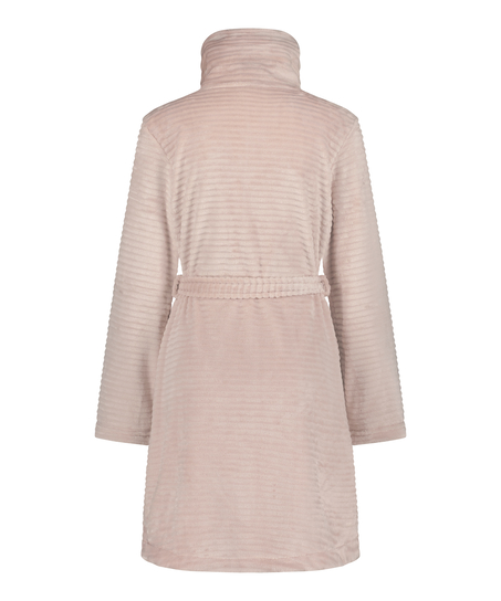 Badekåpe Zip Fleece, Rosa