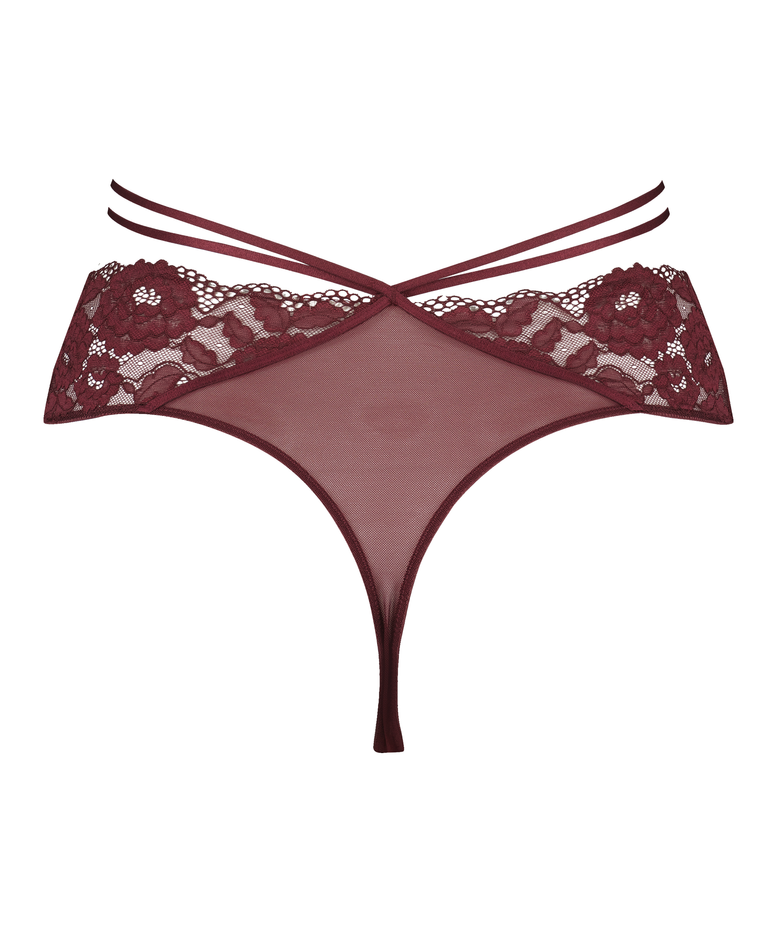 G-streng Sally Curvy, Rød, main