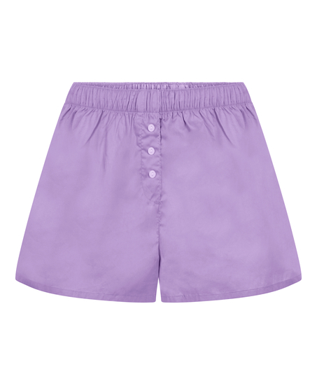 Shorts Cotton, Lilla