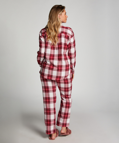 Flannel pysjamasbukse, Rosa