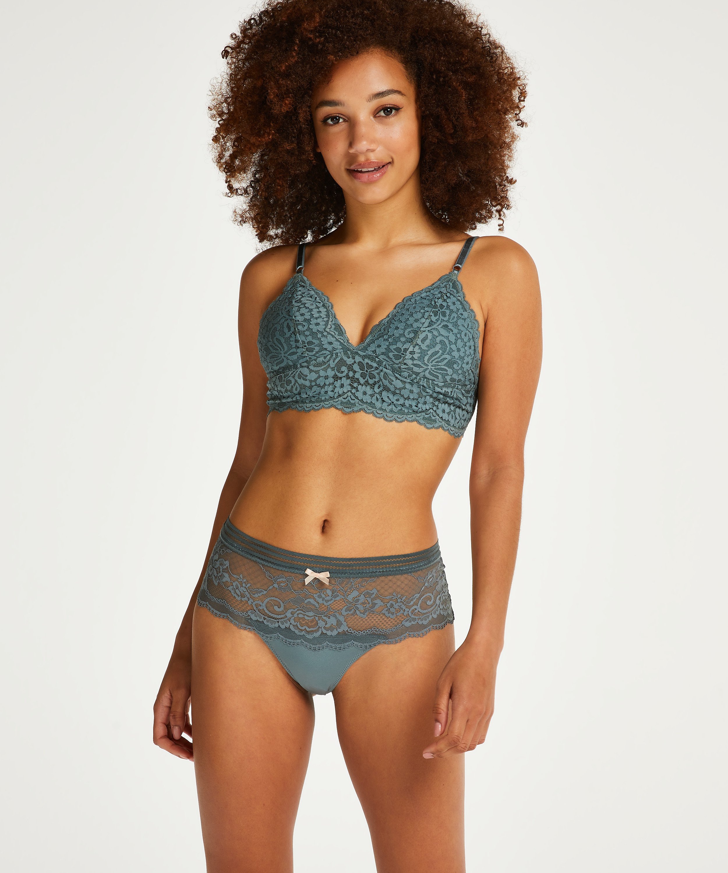 Loredana høy boxerstring, Grå, main