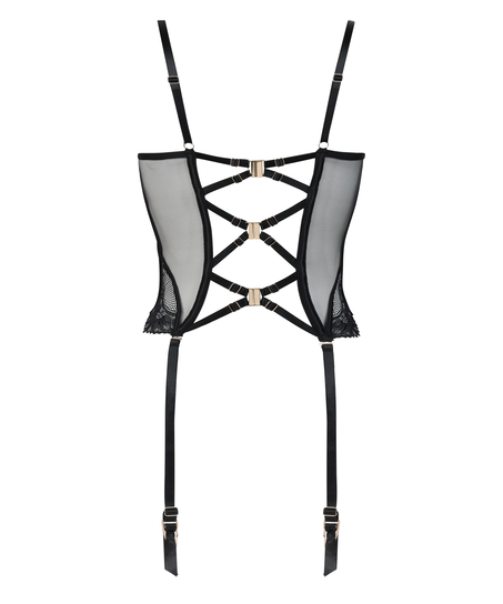 Bustier Belladonna, Svart