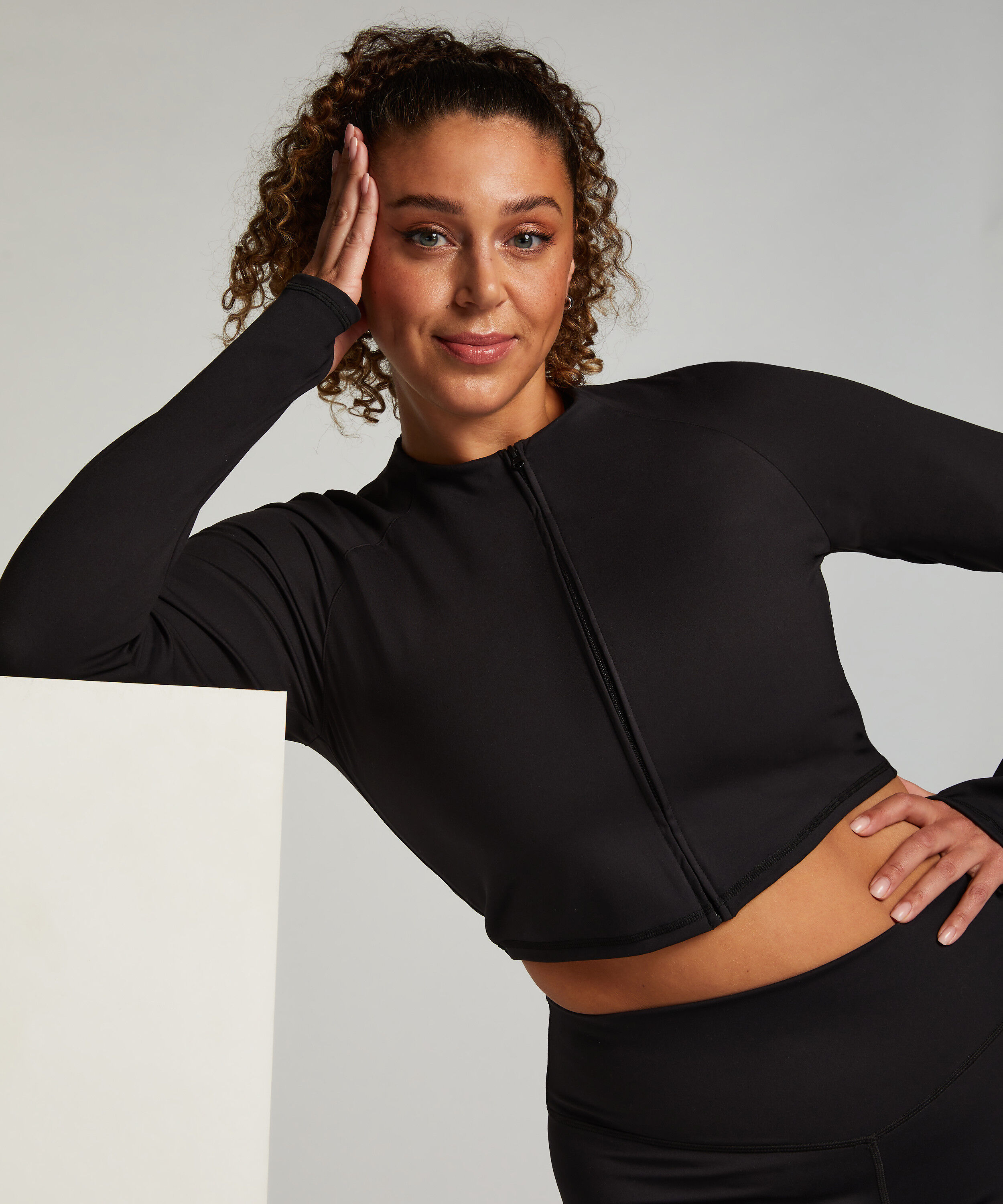 HKMX sportsjakke, Svart