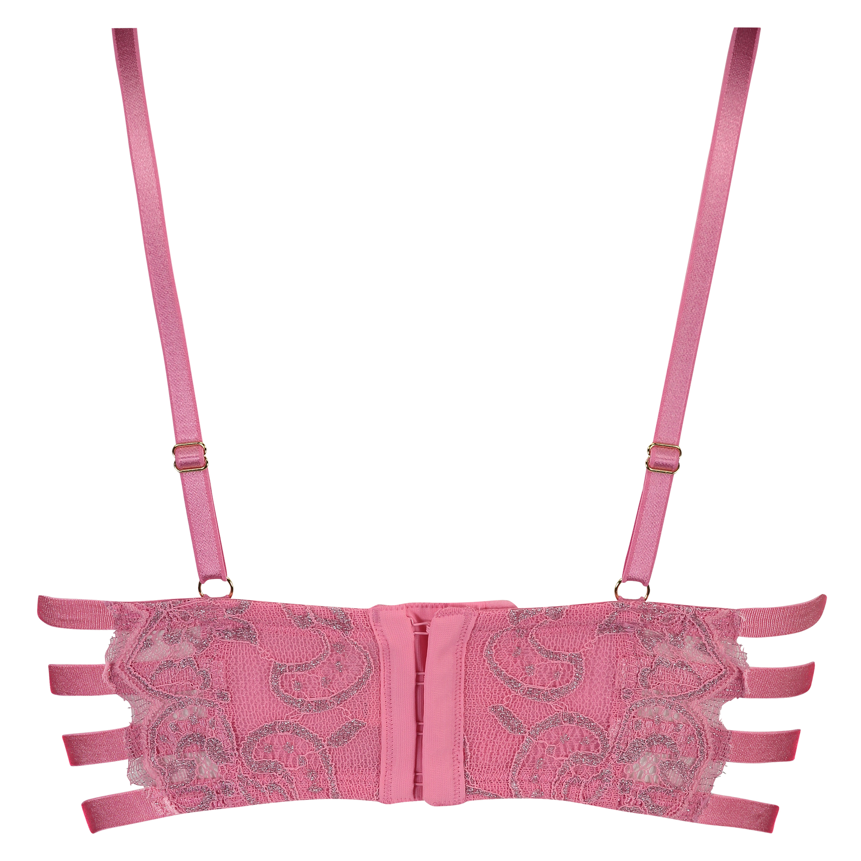 Fifi Padded Push-Up Underwired Bra, Rosa, main