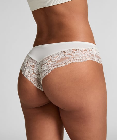 Valencia Brazilian Shorts, Hvit