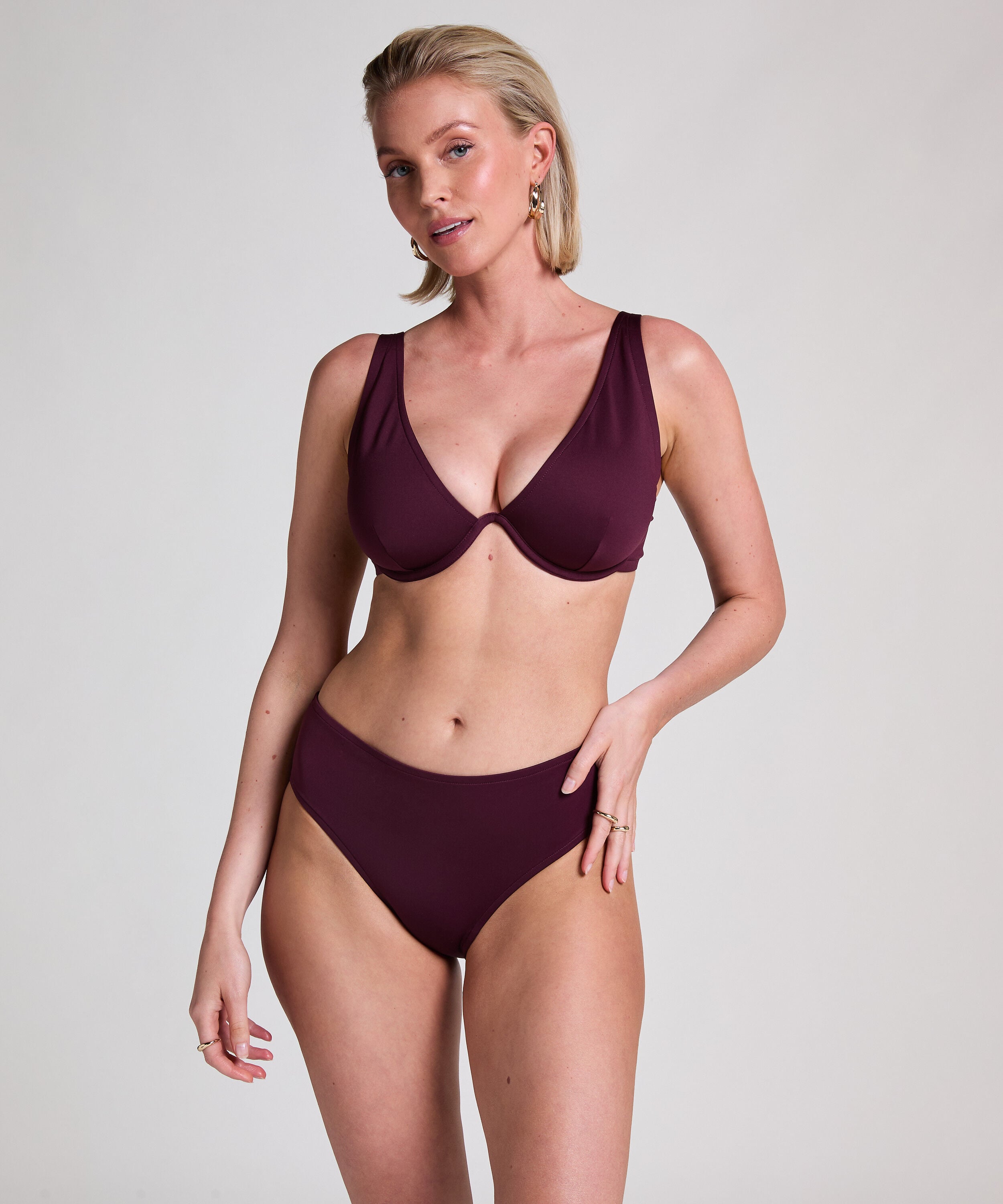 Rio Bikinibukse i neopren, Lilla