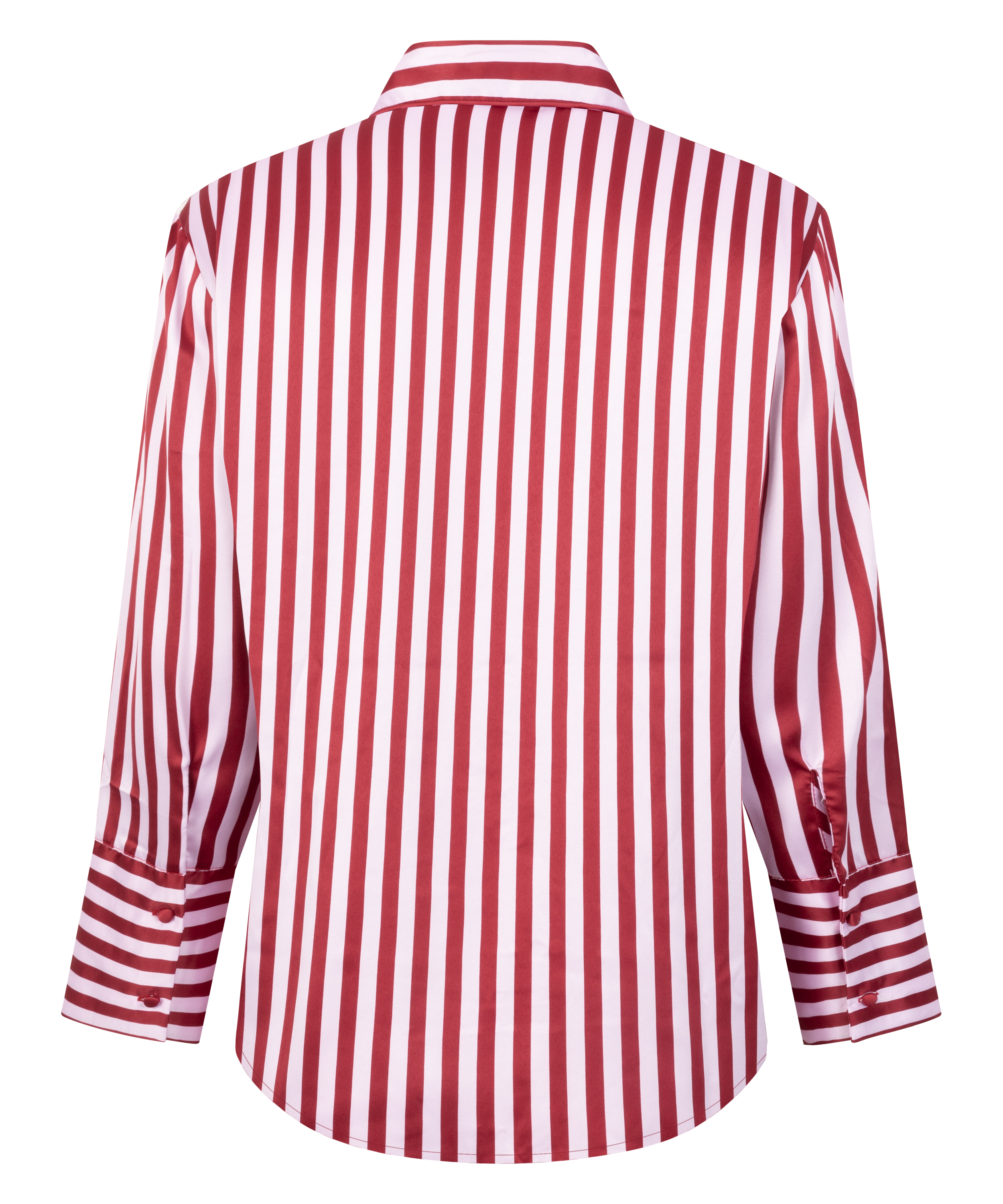 Langermet jakke i sateng, Rosa, main