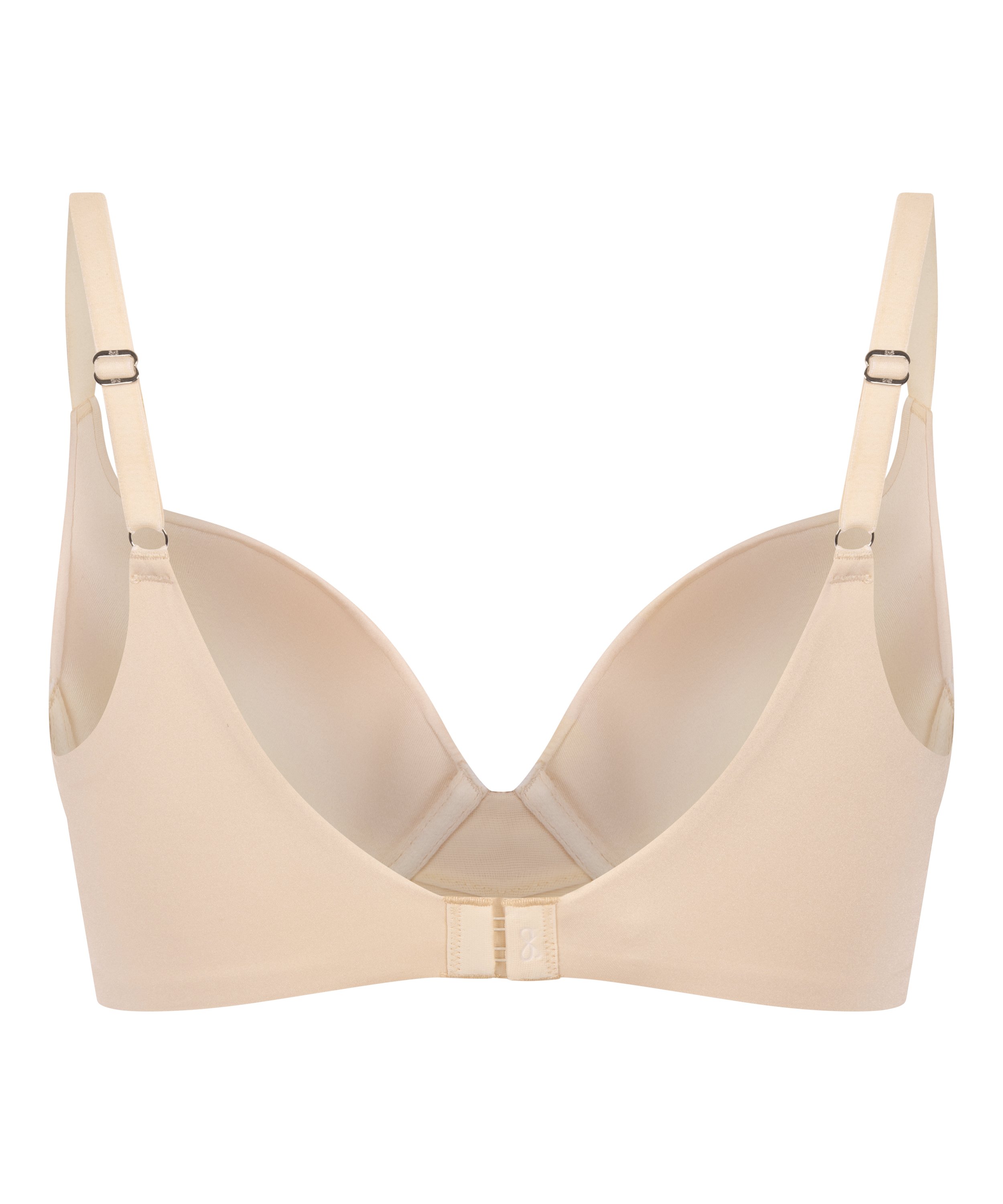 Polstret BH med bøyle Smooth, Beige, main
